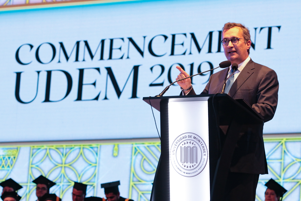 Álvaro Fernández Garza, presidente del Consejo de la UDEM