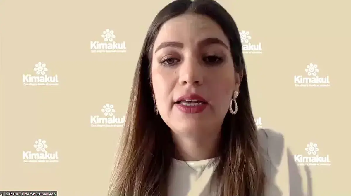 Sahara Calderón Samaniego, coordinadora de Kimakul.